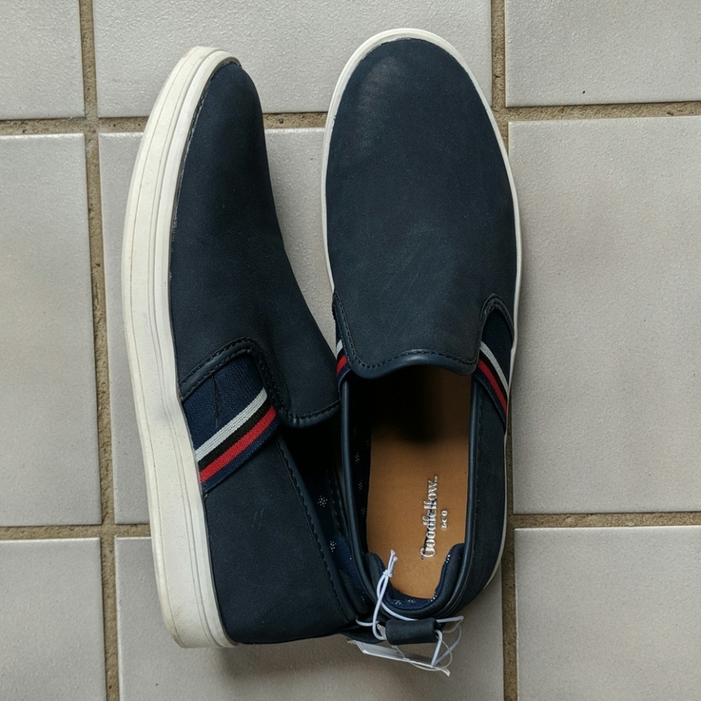 Navy Blue Loafers/slip-ons